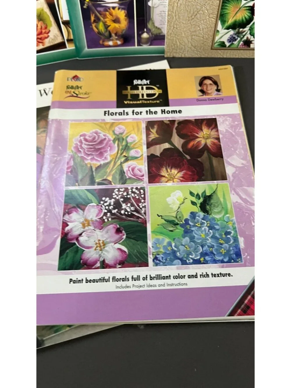 Donna Dewberry One Stroke Painting Workbook Lot